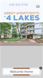 Mobile Screenshot of abbey4lakes.com